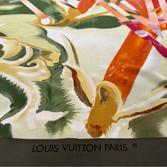 Limited Collaboration Louis Vuitton James Rosenquist Silk Scarf - Picture 7 of 8